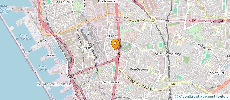 localisation de l'entreprise FEELING ANIMATION  MARSEILLE