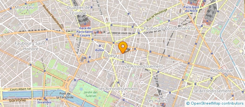 localisation de l'entreprise FEELING CAF à PARIS
