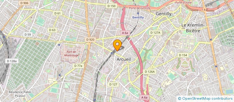localisation de l'entreprise FEELING CASES à ARCUEIL