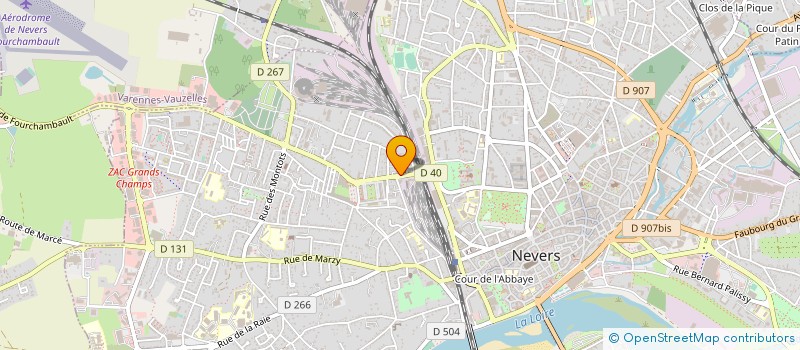 localisation de l'entreprise FEELING GOOD à NEVERS