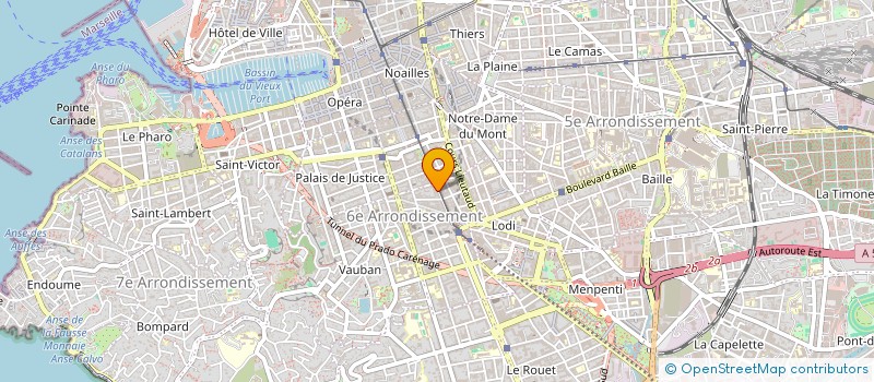 localisation de l'entreprise FEELING INTERNATIONAL  MARSEILLE