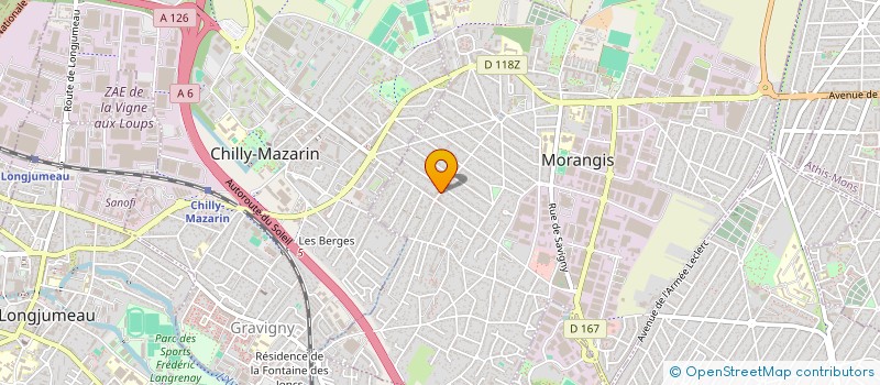 localisation de l'entreprise FEELING MOD' S à MORANGIS