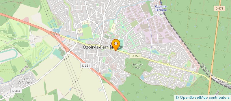 localisation de l'entreprise FEELING NAILS  CHEVRY-COSSIGNY