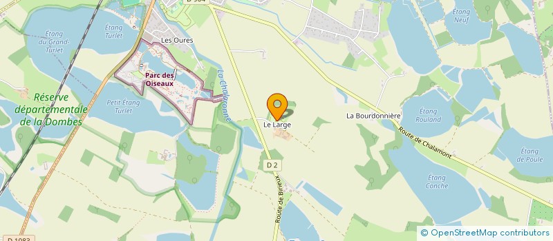 localisation de l'entreprise FEELING'S BOX  VILLARS-LES-DOMBES