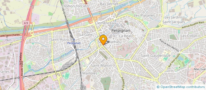 localisation de l'entreprise FEELING SARL à PERPIGNAN