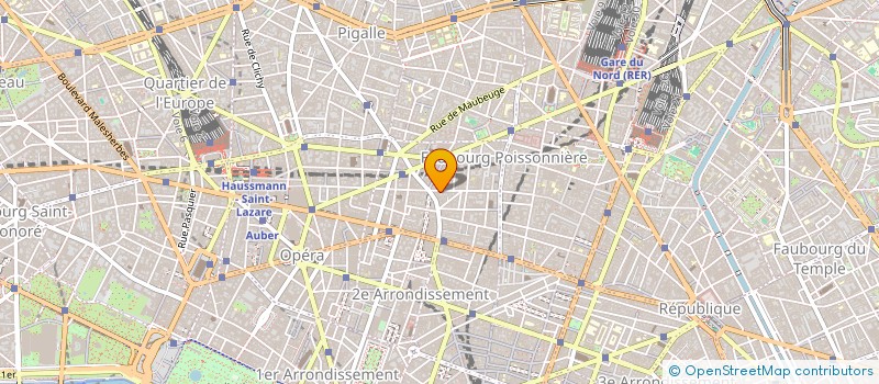 localisation de l'entreprise FEELING TRANS à PARIS