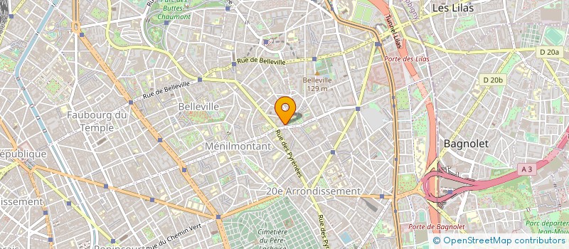 localisation de l'entreprise FEELING VISUEL SARL  PARIS