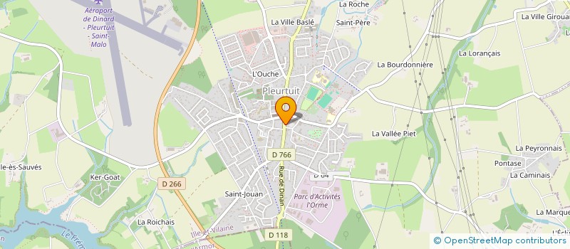 localisation de l'entreprise FEELINGTHAI  PLEURTUIT