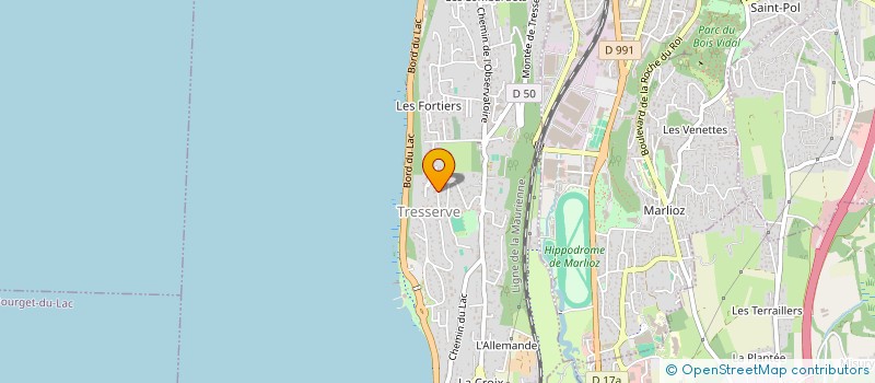 localisation de l'entreprise FEELINK à AIX-LES-BAINS