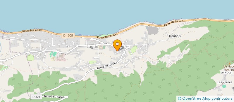 localisation de l'entreprise FEELOUVE  LUGRIN