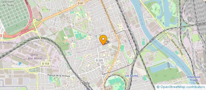 localisation de l'entreprise FEELS  CHOISY-LE-ROI