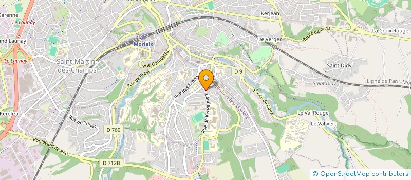 localisation de l'entreprise FEELSEN à MORLAIX