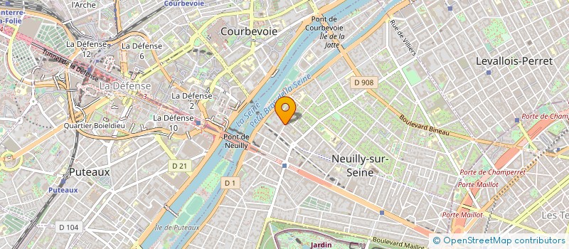 localisation de l'entreprise FEELUNIQUE FRANCE à NEUILLY-SUR-SEINE