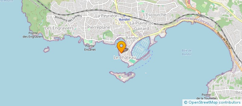 localisation de l'entreprise FEELY  BANDOL