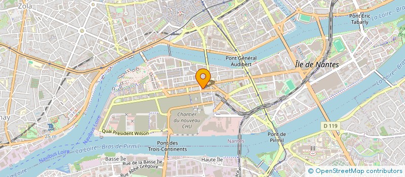localisation de l'entreprise FEENIX FRANCE PHARMA à NANTES