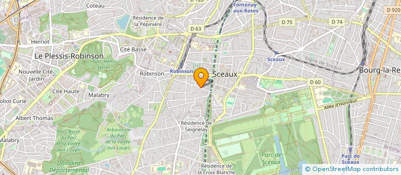 localisation de l'entreprise FEEOYA à SCEAUX