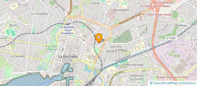 localisation de l'entreprise FEERIC  LA ROCHELLE