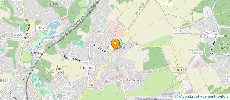 localisation de l'entreprise FEERIE 28 à CHAMPHOL