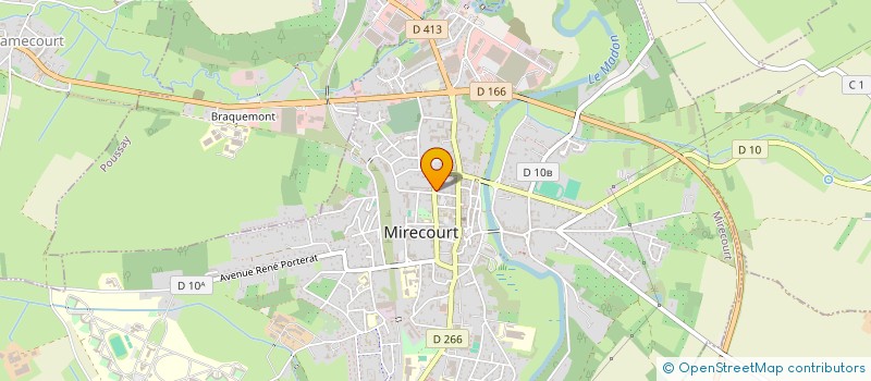 localisation de l'entreprise FEERIE à MIRECOURT