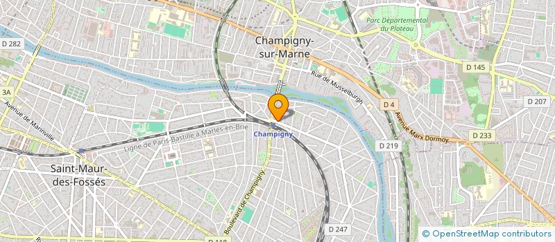 localisation de l'entreprise FEERIE DE FLEURS à SAINT-MAUR-DES-FOSSES