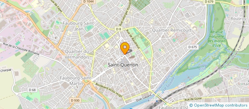 localisation de l'entreprise FEERINK SHOP à SAINT-QUENTIN