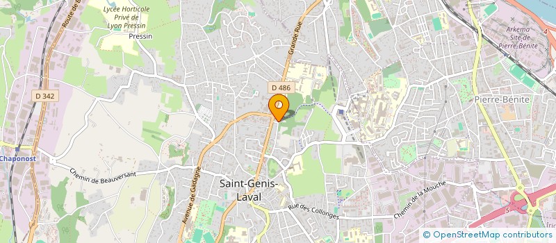localisation de l'entreprise FEES DE MON MIEUX à SAINT-GENIS-LAVAL