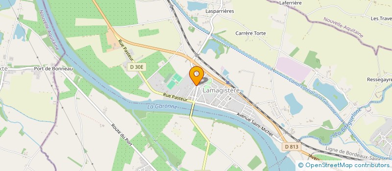 localisation de l'entreprise FEES DE PORCELAINE  LAMAGISTERE