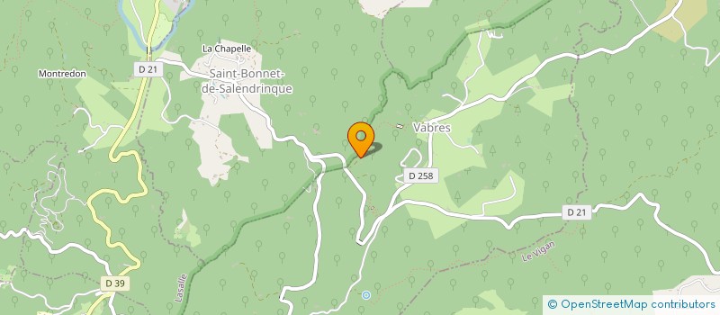 localisation de l'entreprise FEES EN CEVENNES à VABRES