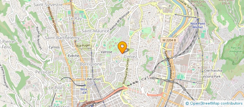 localisation de l'entreprise FEES MAISON  NICE