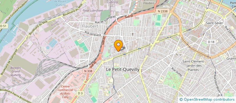 localisation de l'entreprise FEEXI à LE PETIT-QUEVILLY