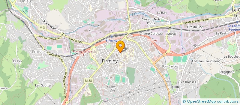 localisation de l'entreprise FEEYZA à FIRMINY