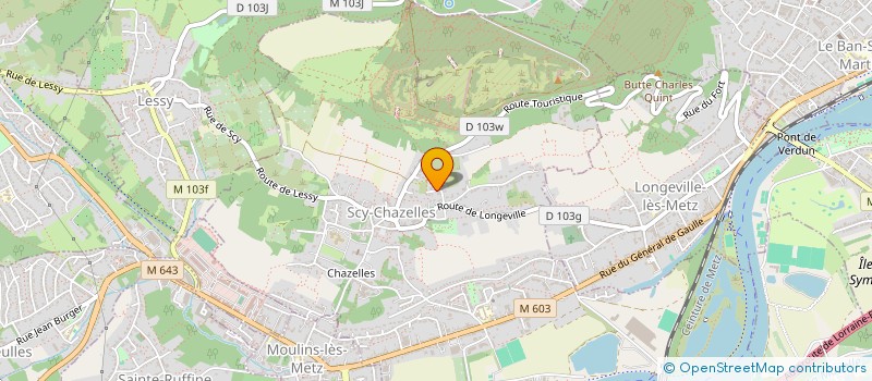 localisation de l'entreprise FEFE  SCY-CHAZELLES