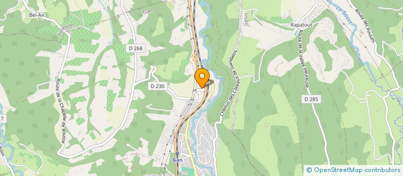 localisation de l'entreprise FEFE BOUTS D CHOUS  GAN