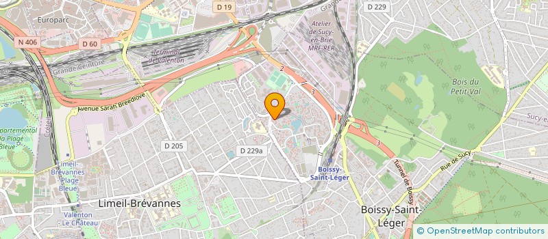 localisation de l'entreprise FEFE TAXI à BOISSY-SAINT-LEGER