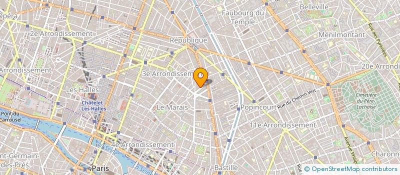 localisation de l'entreprise FEFE TOURS à PARIS