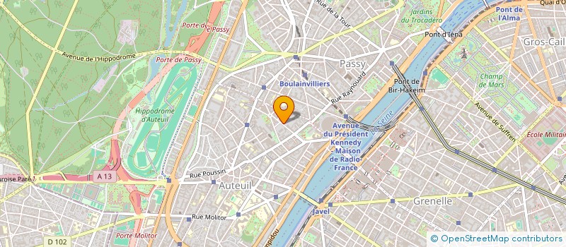 localisation de l'entreprise FEFONA LANNES  PARIS