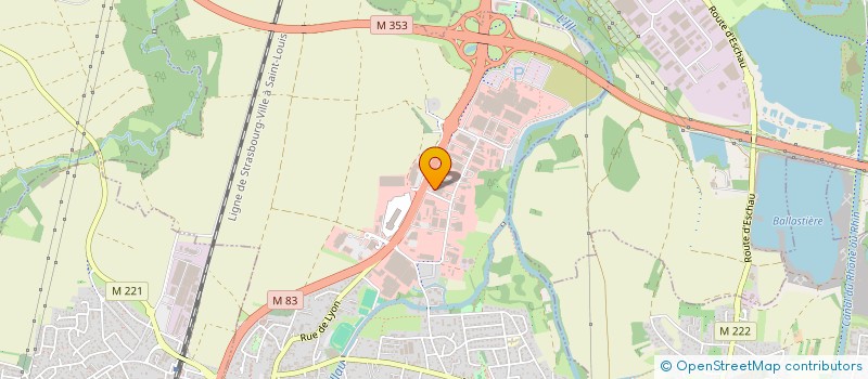 localisation de l'entreprise FEGAUTO  FEGERSHEIM