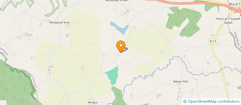 localisation de l'entreprise FEGEANT MENUISERIE  PLOUNERIN