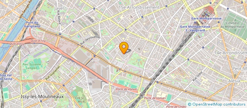 localisation de l'entreprise FEGECOM SN  PARIS