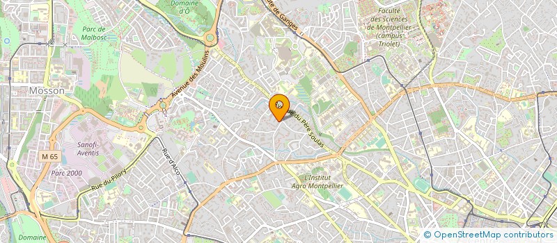 localisation de l'entreprise FEGHOUL RAVALEMENT à MONTPELLIER