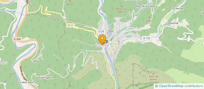 localisation de l'entreprise FEGINI ARCHITECTURE  SUMENE