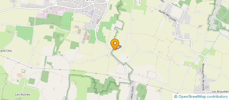 localisation de l'entreprise FEGMO  LOIRE-AUTHION