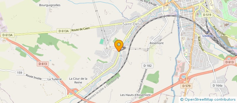 localisation de l'entreprise FEGO  SAINT-DESIR