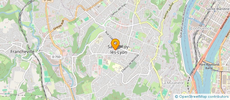 localisation de l'entreprise FEGT à SAINTE-FOY-LES-LYON