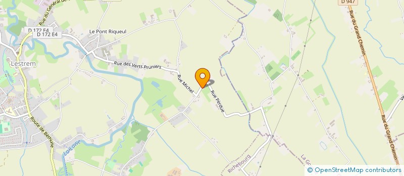 localisation de l'entreprise FEH  LESTREM