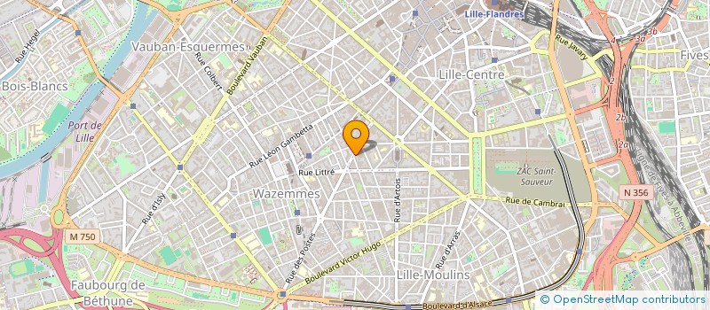 localisation de l'entreprise FEI CHANG ZI ZHU à LILLE