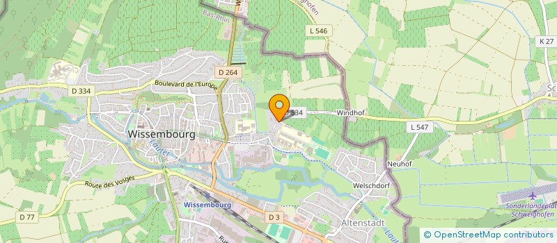 localisation de l'entreprise FEIG  WISSEMBOURG