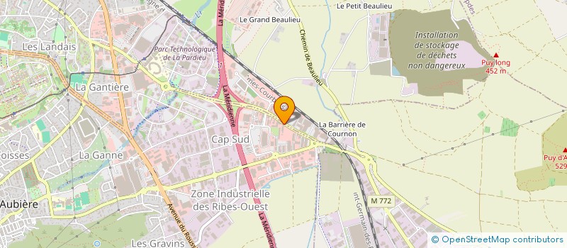 localisation de l'entreprise FEIGA  ENNEZAT