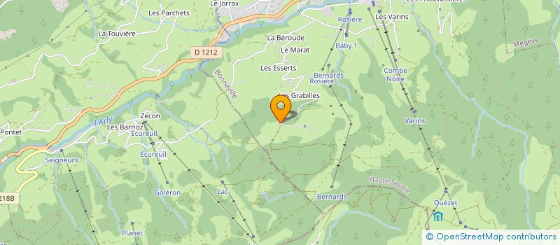 localisation de l'entreprise FEIGE à PRAZ-SUR-ARLY