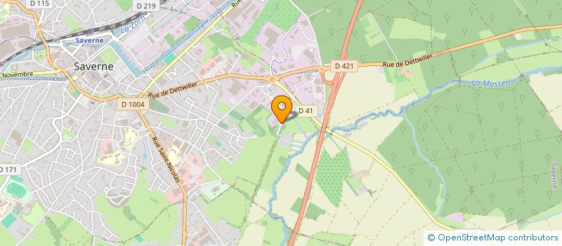 localisation de l'entreprise FEIN FRANCE  SAVERNE